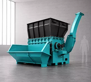 Drum Wood Chipper